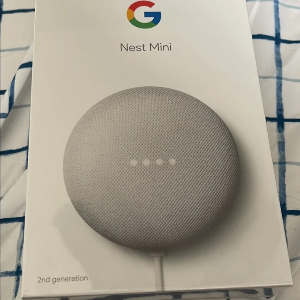Google nest thermostat and Google nest mini second gen